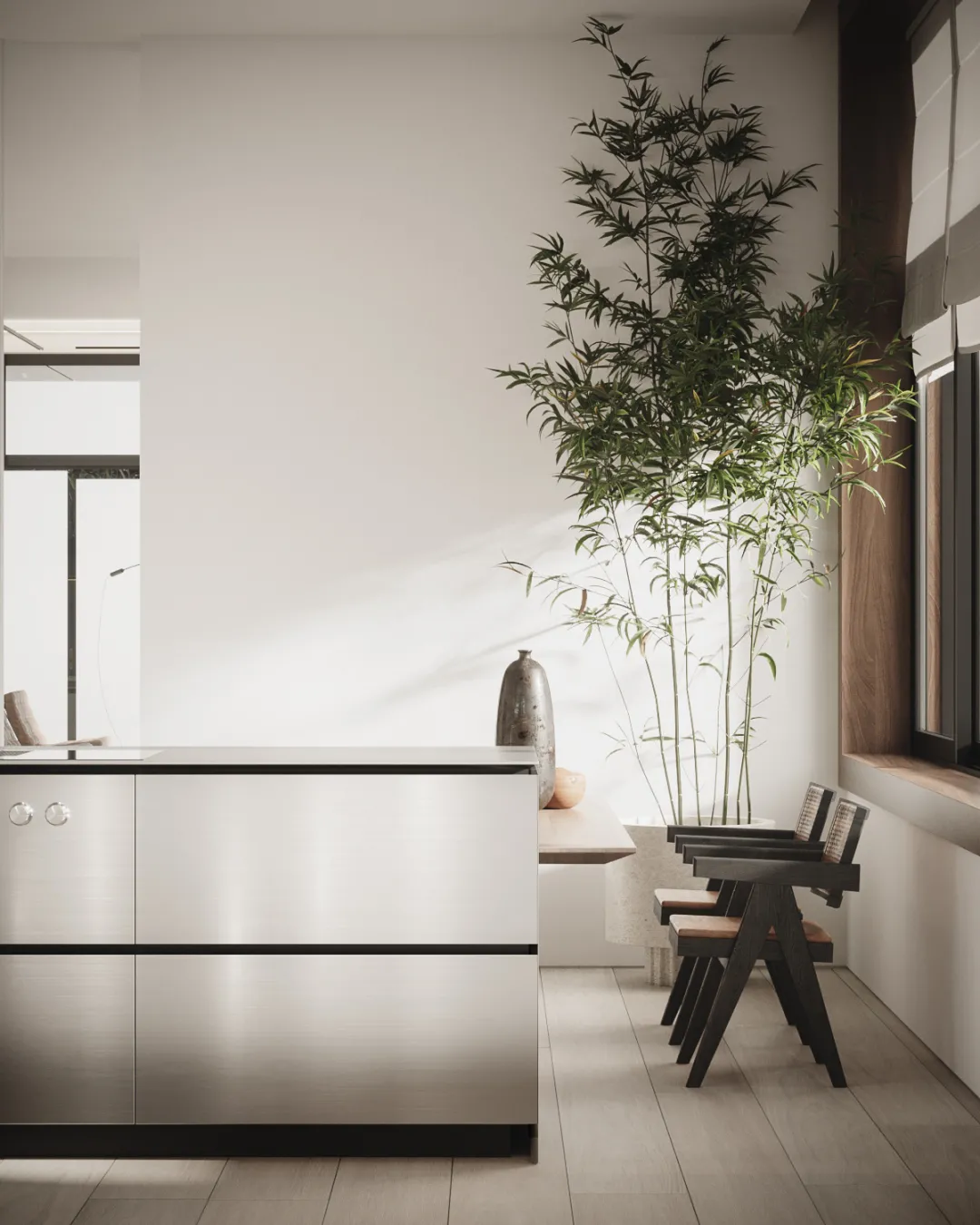 |400㎡独栋别墅,极简格调下的东方禅意