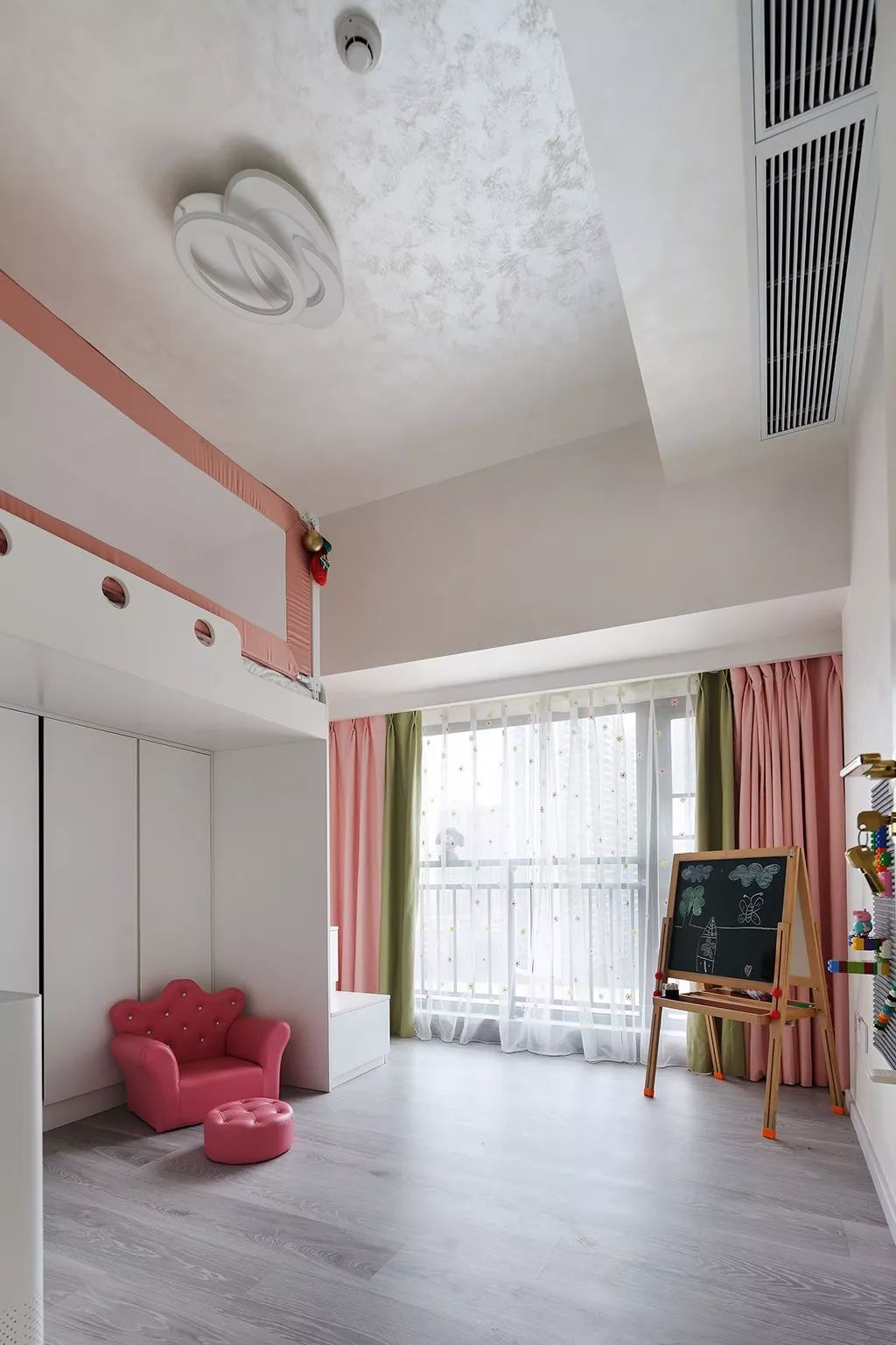 |107㎡现代简约风,使人感到更加精致和大方