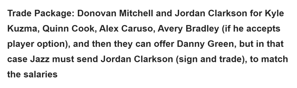 『湖人队』梭哈！湖人又组三巨头！米切尔、戈贝尔2选1？詹姆斯不愁无冠了