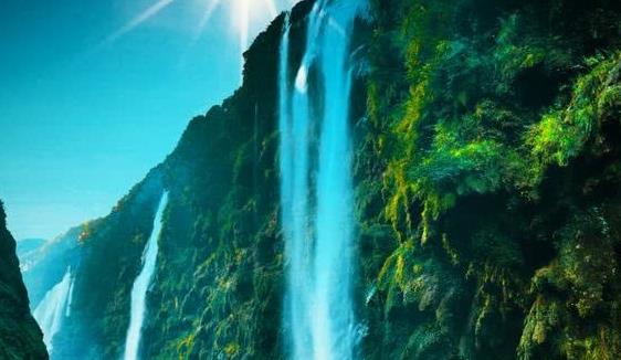 『贵州』中国峡谷奇观中，有一处大裂谷地缝代表