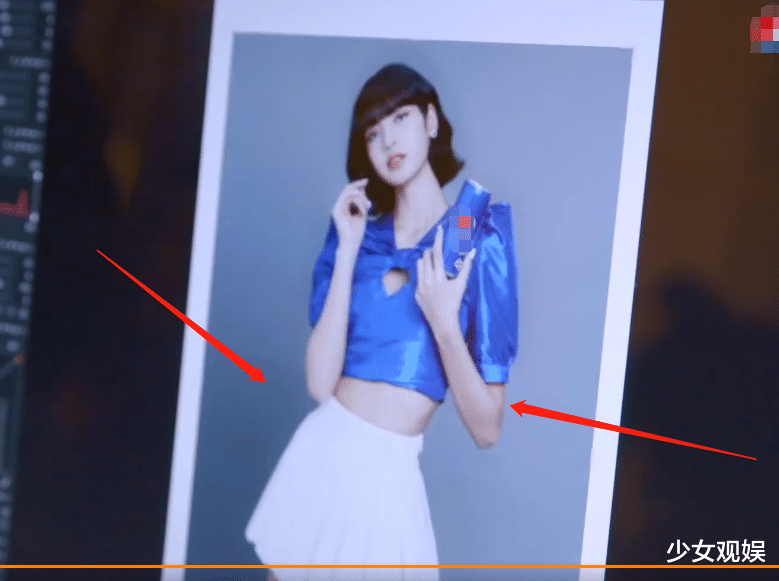 lisa|Lisa新代言花絮被传开，我却在意她的腰部，没眼花吧？