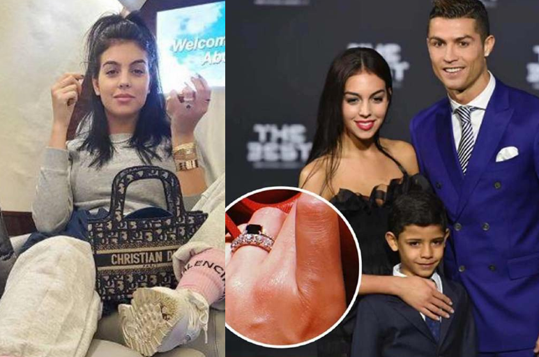 乔治娜|乔治娜疯狂炫富！从头到脚全是名牌，C罗年赚7亿随便花，太享福