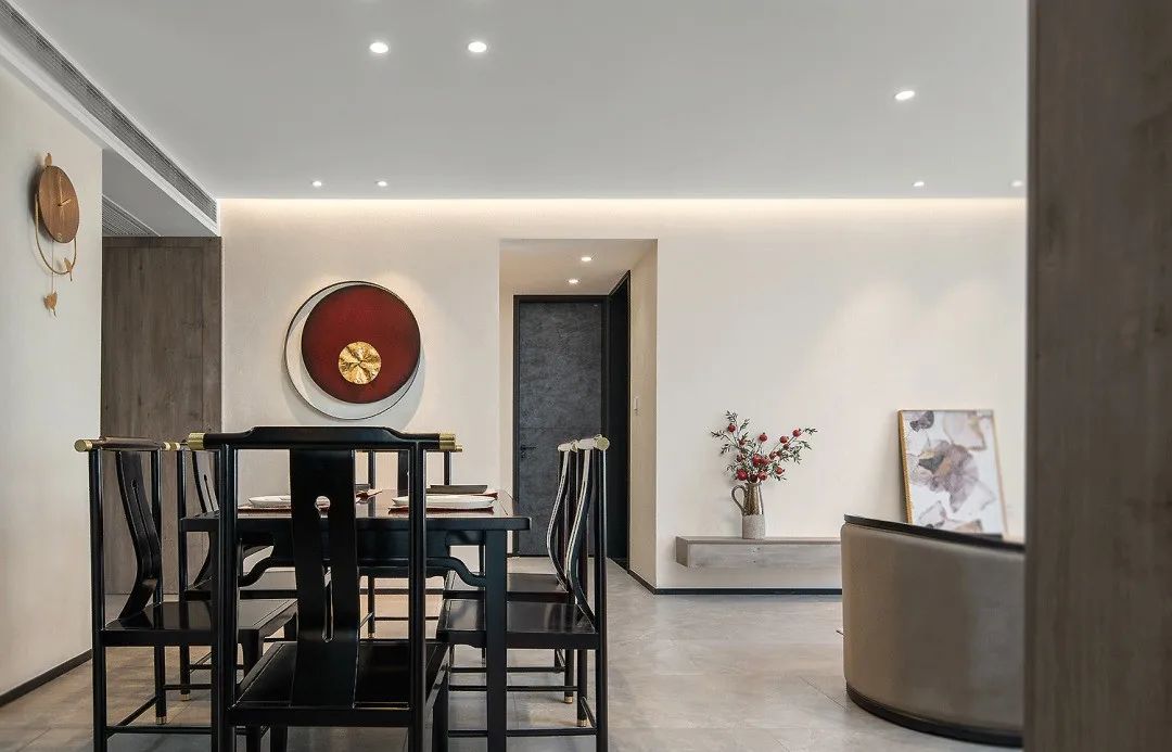 「」140㎡轻奢?新中式风格装修，纷繁都市中的诗意栖居！