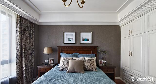 「」美式设计太费钱，180㎡花60万，自带露台，完工后高贵典雅！