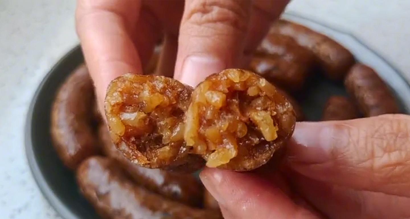 「洋葱」软软糯糯的糯米肠，开锅那一刻馋了，吃了一口就忘不了