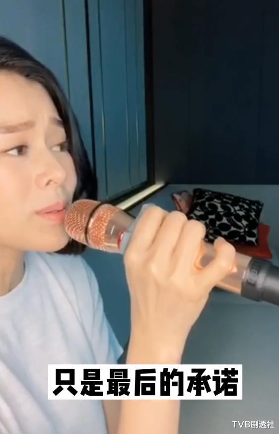 【胡杏儿】前TVB当家花旦歌瘾大发，独自在家中唱起林俊杰的著名单曲
