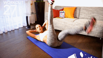 「减脂」如何减掉腹部的赘肉吗？5个动作帮你完美塑形腹部，练出性感腹肌