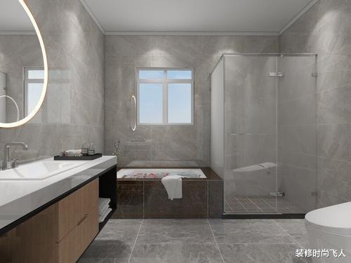 「装修方法」小卫生间不要装玻璃淋浴房了，头次见这种设计，省钱耐用又不占地