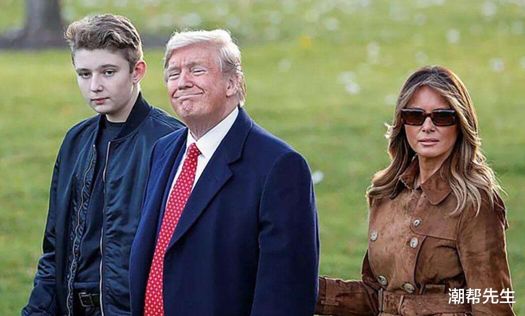 护肤：被特朗普14岁儿子帅到！从小鱼子酱护肤颜值爆表，195身高似男模
