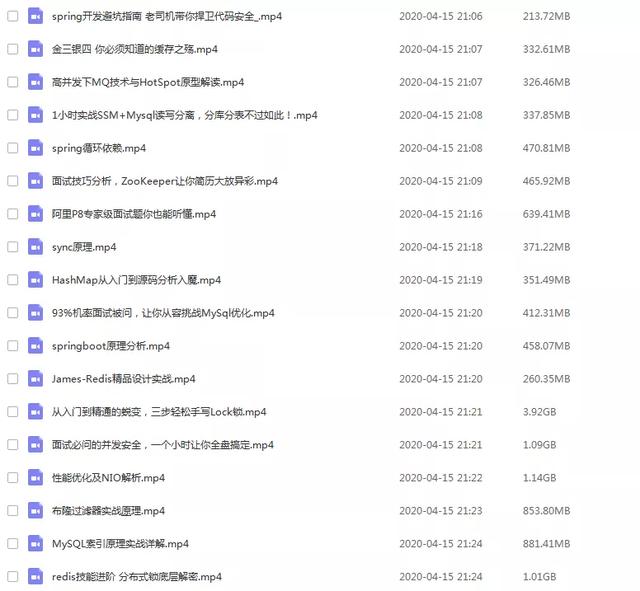 【spring】最新整理的《Java面试手册》终极版,免费分享给大家!