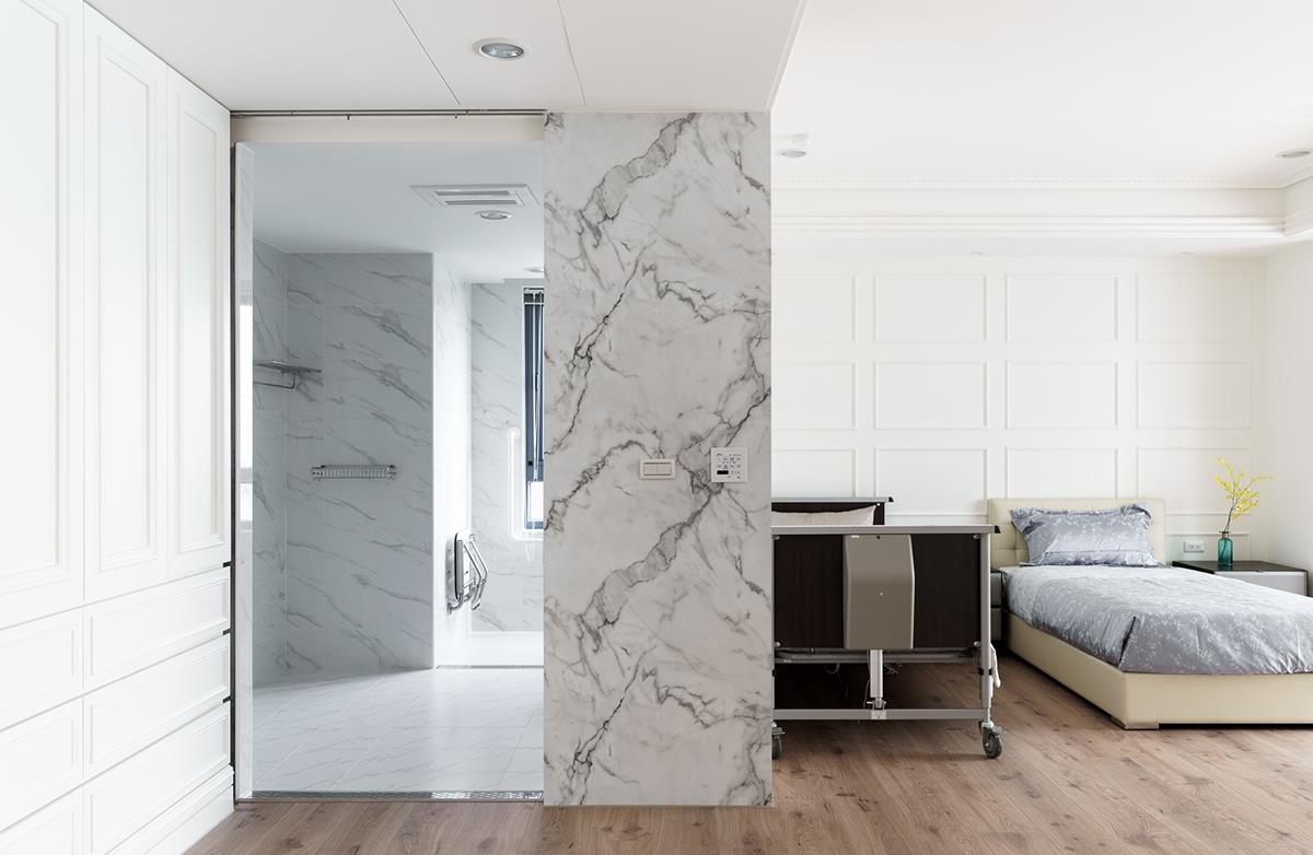 设计师|新古典风+无障碍设计，这个家漂亮又安全，为父母打造幸福晚年！