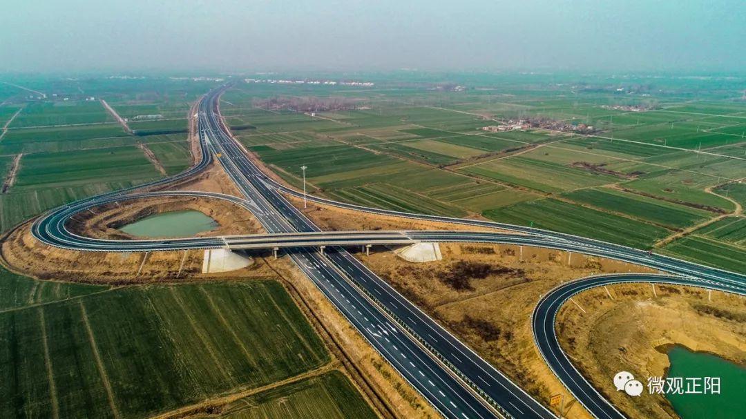 航拍高清大图！驻马店这三条高速正式通车，经上蔡、遂平、正阳、确山