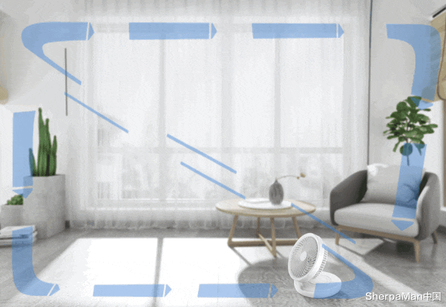 半导体|小米有品厉害了！不用插电的空气循环扇，随意调高度，用完塞床底