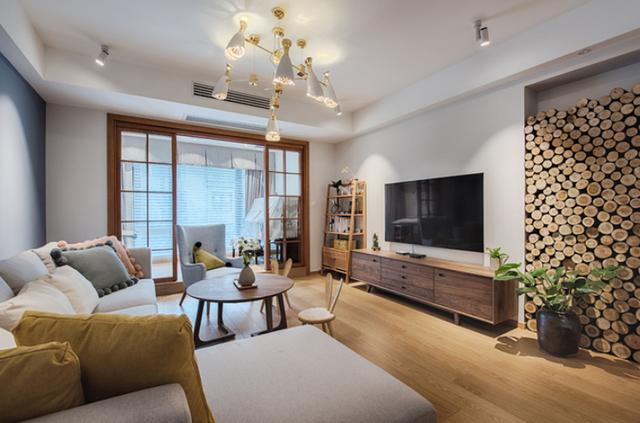 『』老公硬要买一堆木头放客厅，说是北欧风的模范装修，觉得值吗？