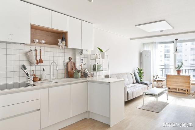 |51平小宅随便弄弄，却成了最能留住人心的家，纯白色系极致舒心