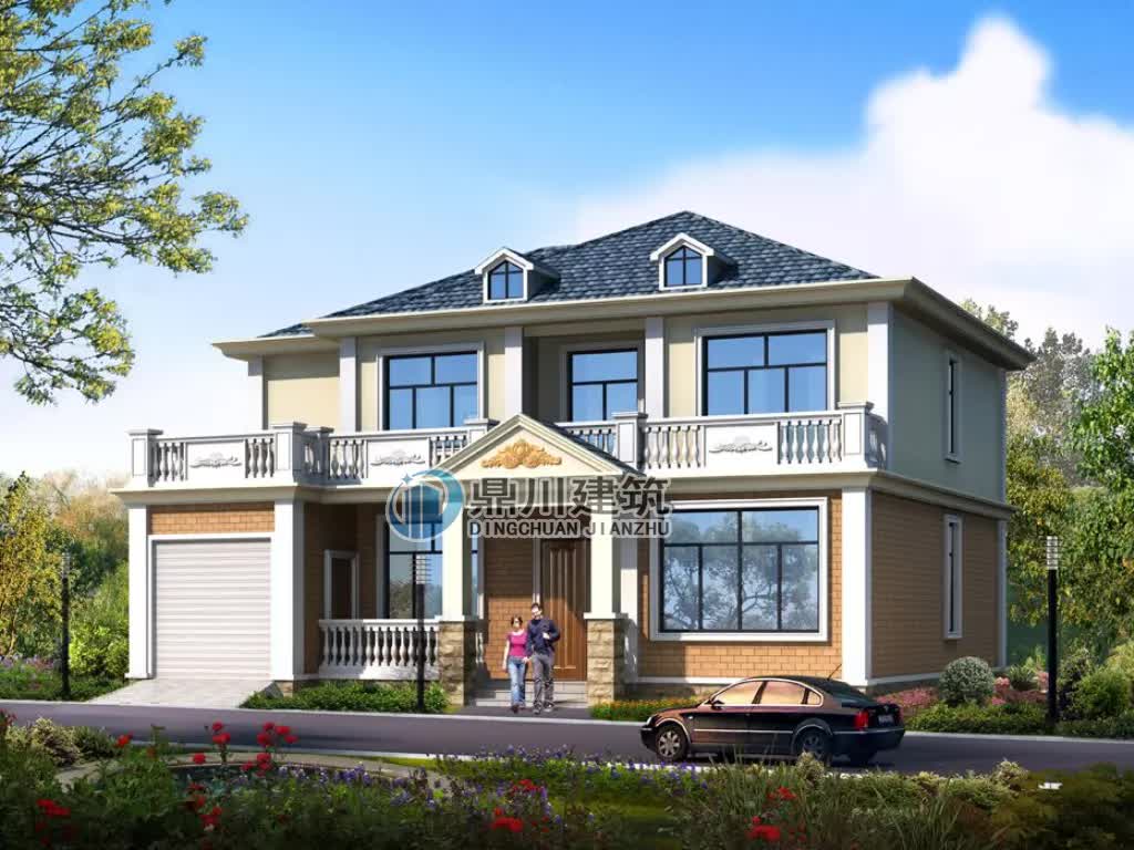 |15款当下建房热门户型,开间12米,都是新农村经典户型