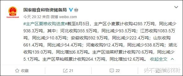 大米|主产区小麦减收近千万吨?粮食安全不用担心,农业发展需要关注