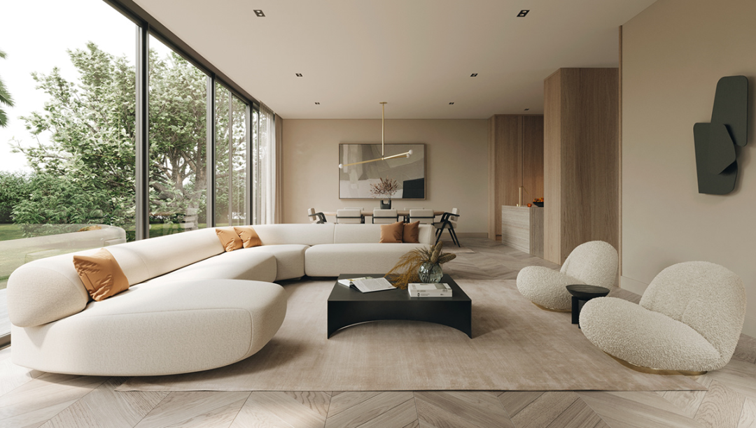 |有格调的室内设计，简单的色调舒适