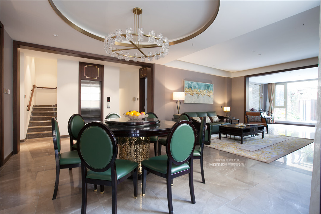 |轻奢中式，东方底蕴间带着现代质感