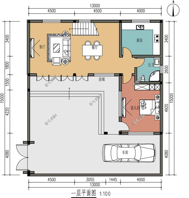 「」3套新中式农村别墅图纸，怎么可以这么美，城里人看了都心动