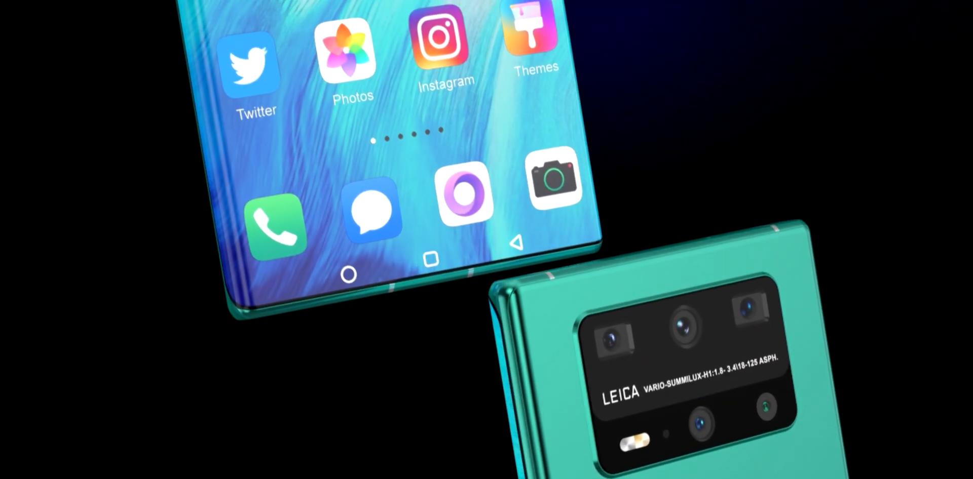 全面屏|华为亮5G王牌：麒麟9000+鸿蒙OS+石墨烯电池，这才是真全面屏手机