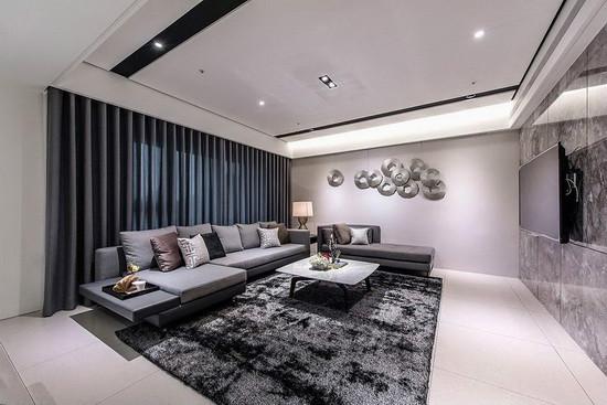 |大户型都懂得用的镜面设计,你还在犹豫? 200平现代风豪宅,太奢华