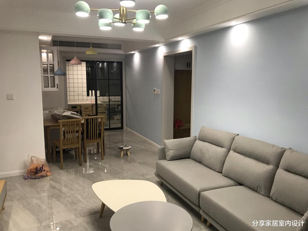 |赶在国庆节前装修完工,家具进场越来越有家的味道,很期待入住!