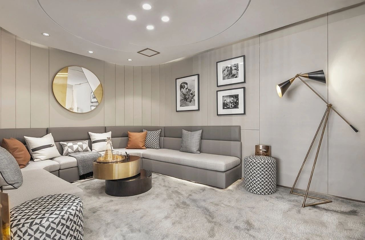 |452平复式别墅软装，繁华腹地背后的安宁