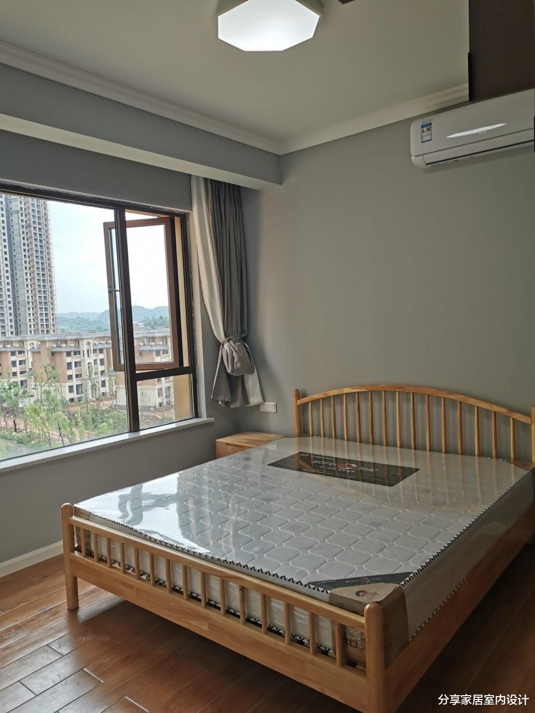 |终于装修完工，全屋打扫干净通风中，悬空电视墙非常喜欢，分享下