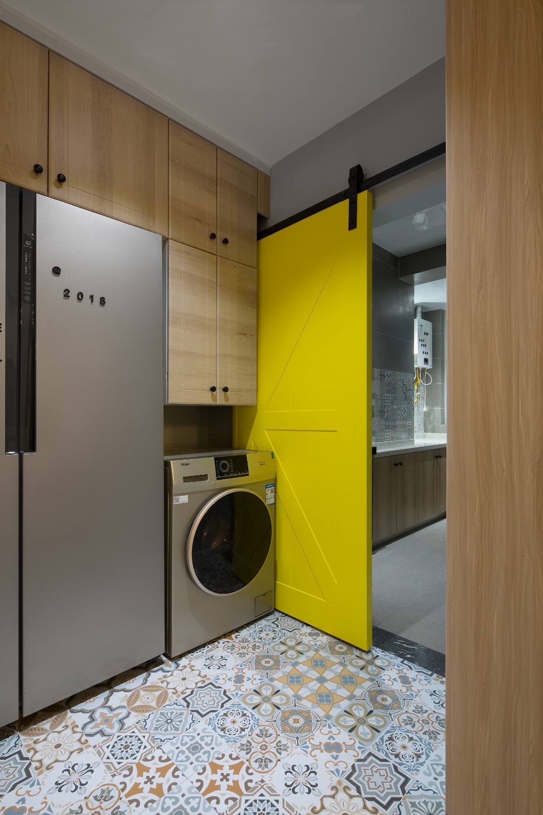 『』温馨舒适有爱情，82㎡北欧风新家，小夫妻6万半包打造