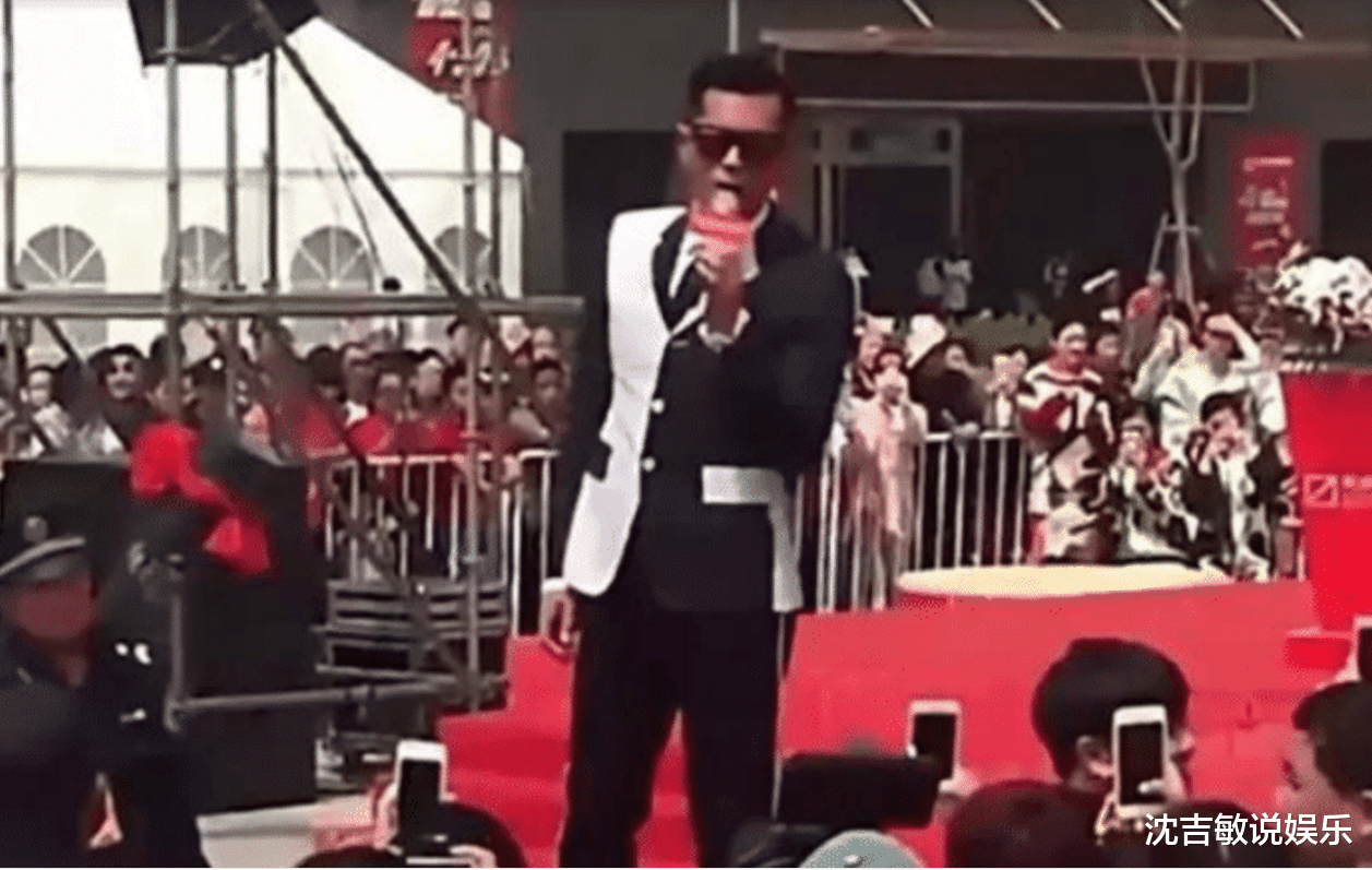 「古天乐」曾经的影帝，如今竟然在县城商演，网友：无论多烂我都看