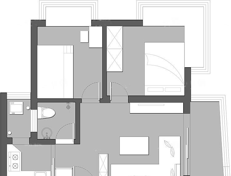 |大小45㎡，装修白墙配木色家具，这么普通的房子为啥这么多人赞？