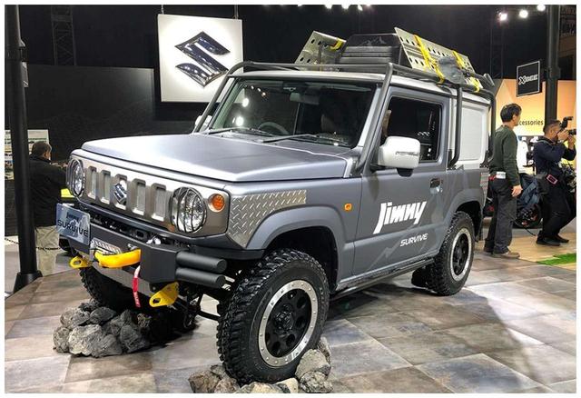 『铃木』铃木版“大G”曝光!自带绞盘与拖车钩,越野能力强悍!外观时尚