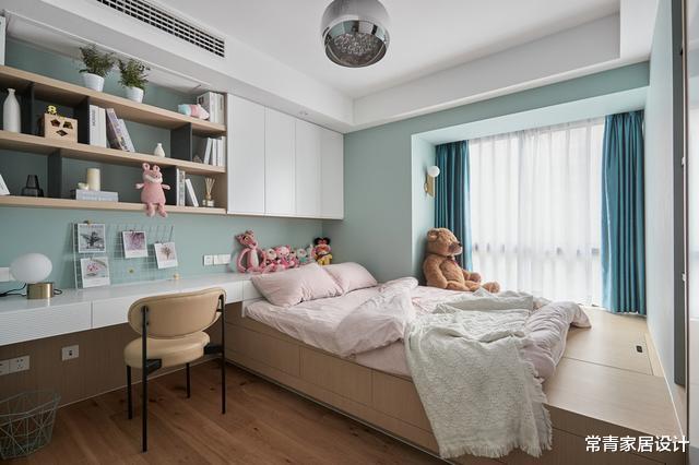 上海夫妻家中的高级场面，光硬装就花费45W，柜子全现场打，漂亮