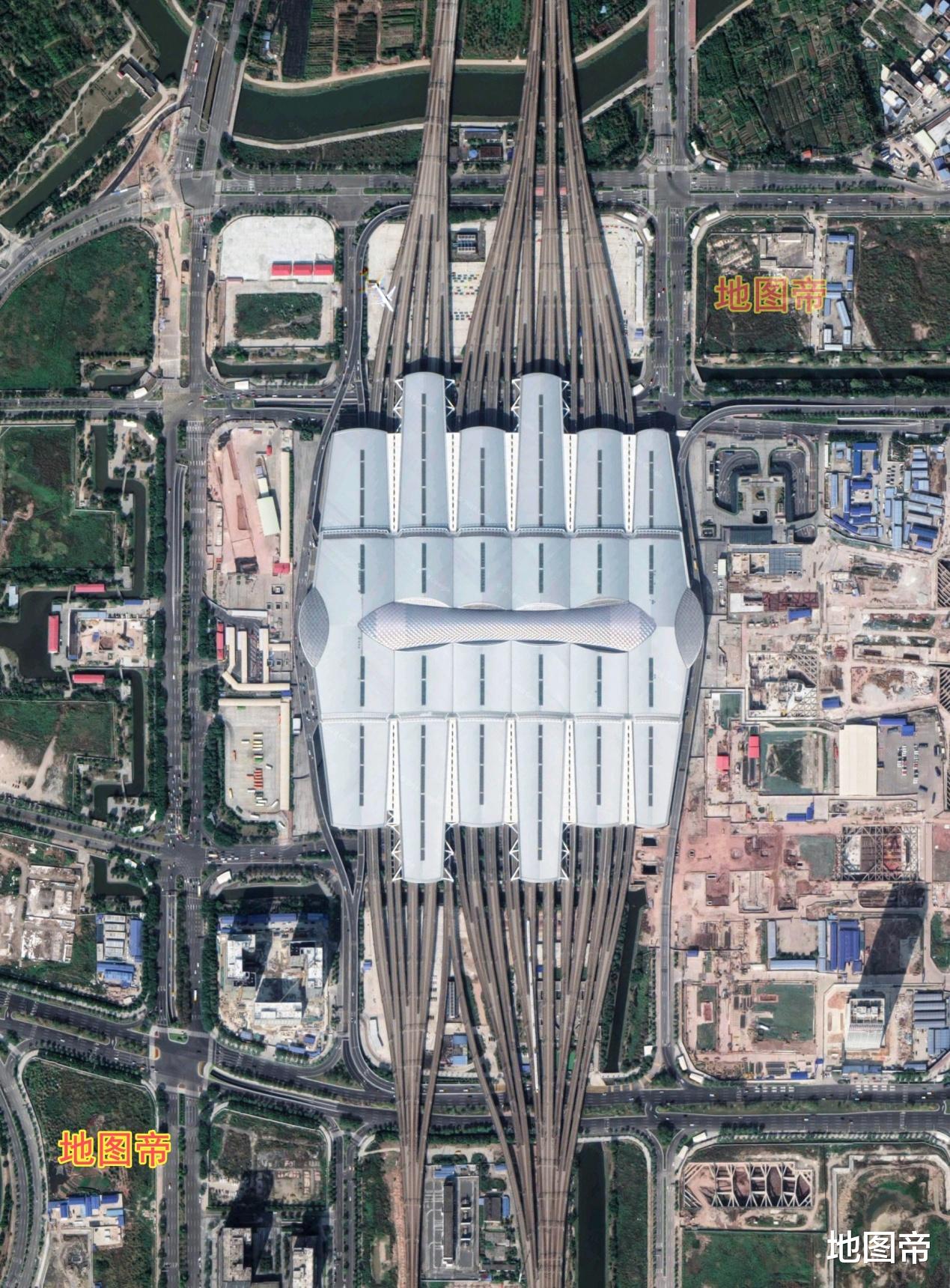地图帝|京广高铁线上规模最大的高铁站是哪个?