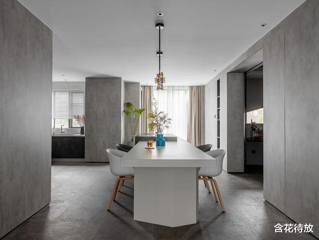 【】薄顶+大理石+水泥灰，打造高审美品质家居，藏起来的气质更迷人