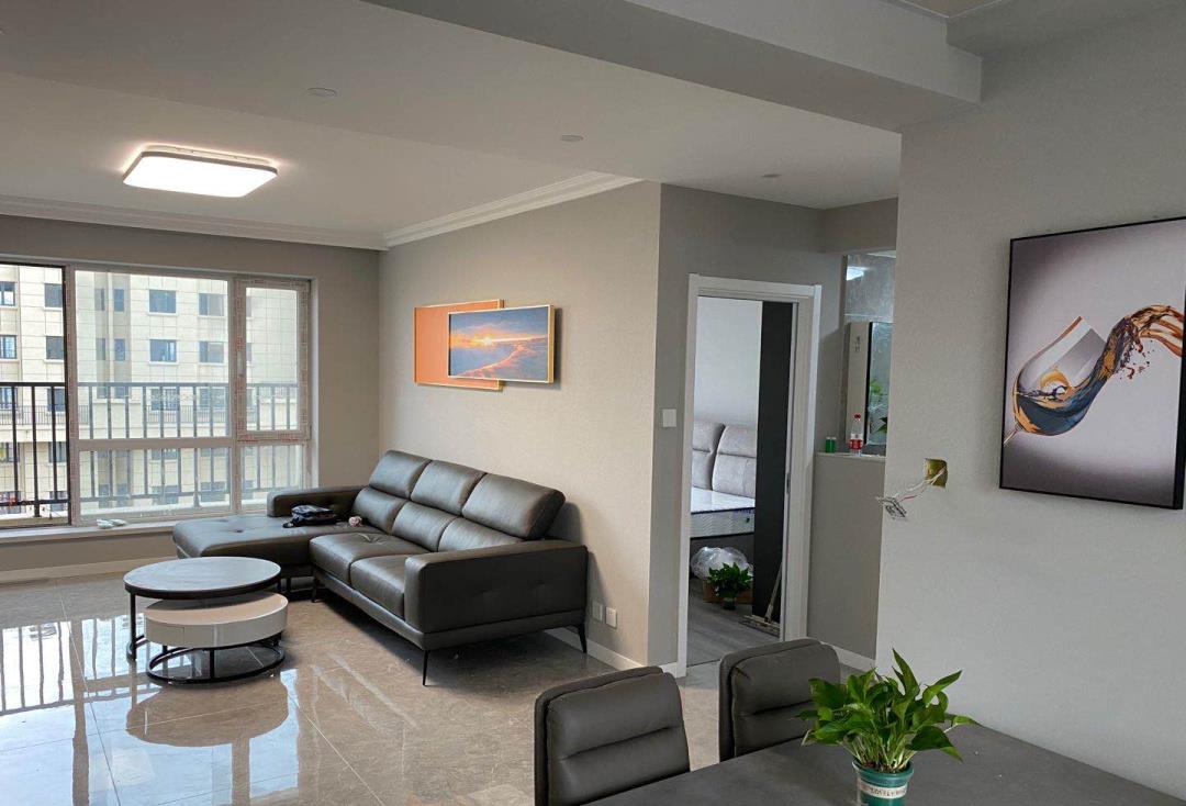 |79平新房,超出预算2万才装修完工,全屋简约耐看不压抑,很满意