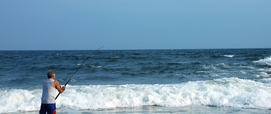 钓鱼技巧|海钓钓鱼技巧，surf fishing钓鱼，美国冲浪钓，日本远投钓