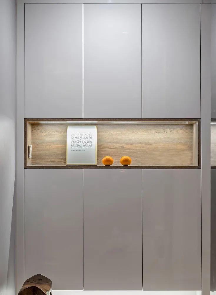 |130㎡现代风格新房装修,厨房餐厅开半窗好有爱!