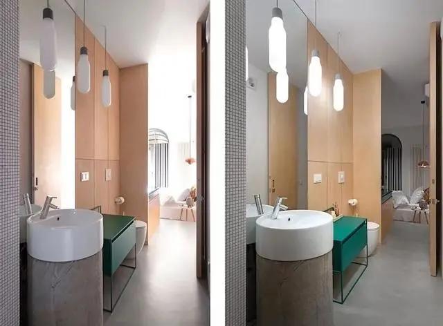 |66㎡小户型，红砖+白墙，细腻与粗犷。奶奶却以为我没钱装修