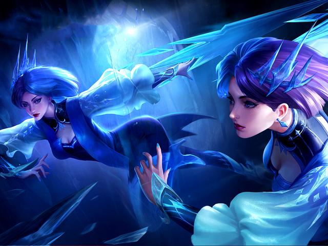 露娜|王者荣耀：练会这4个英雄，排位中“吃香的喝辣的”，妹子少不了