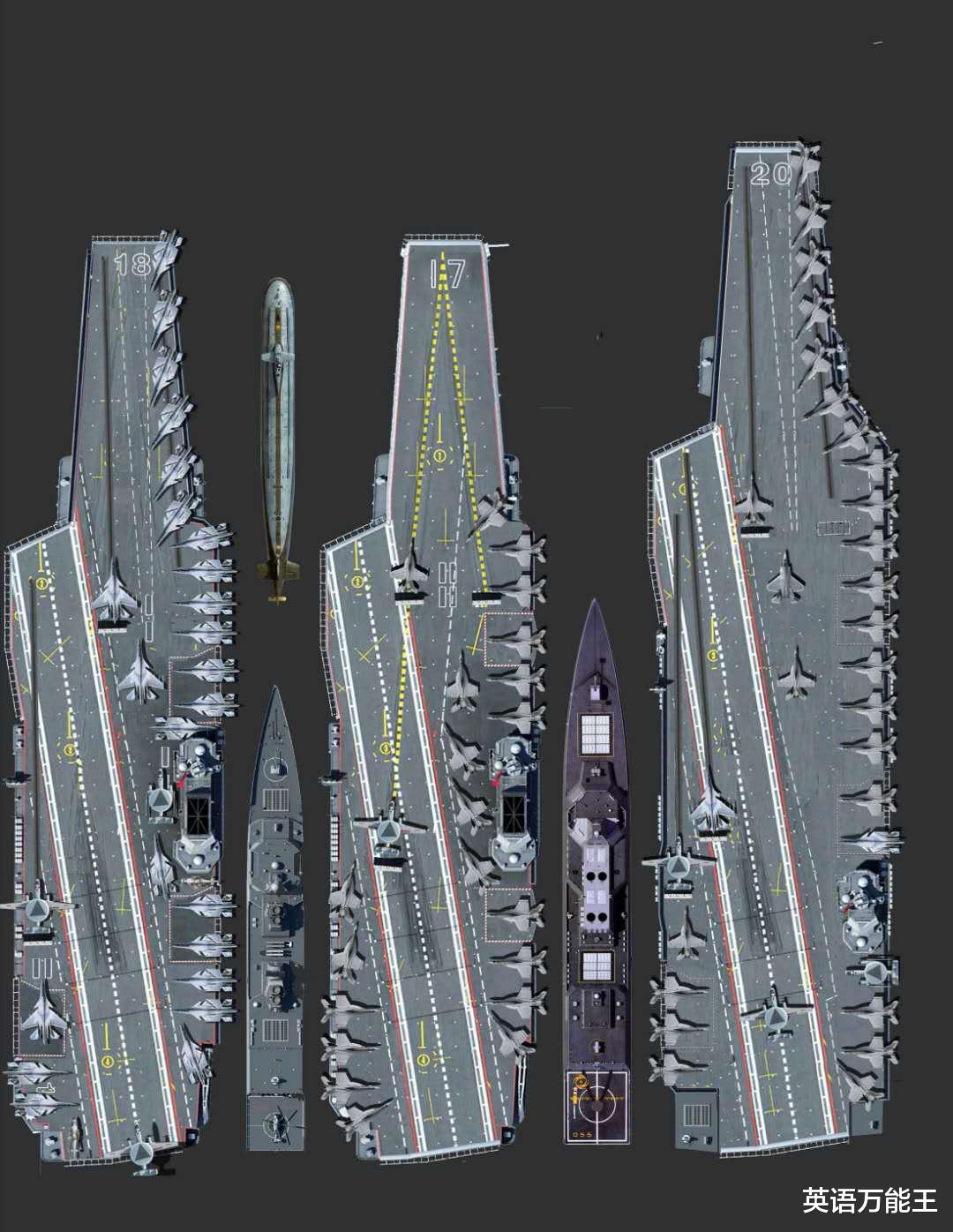 ##中国的003号、004号航母建造为什么没有达到10万吨的排水量?