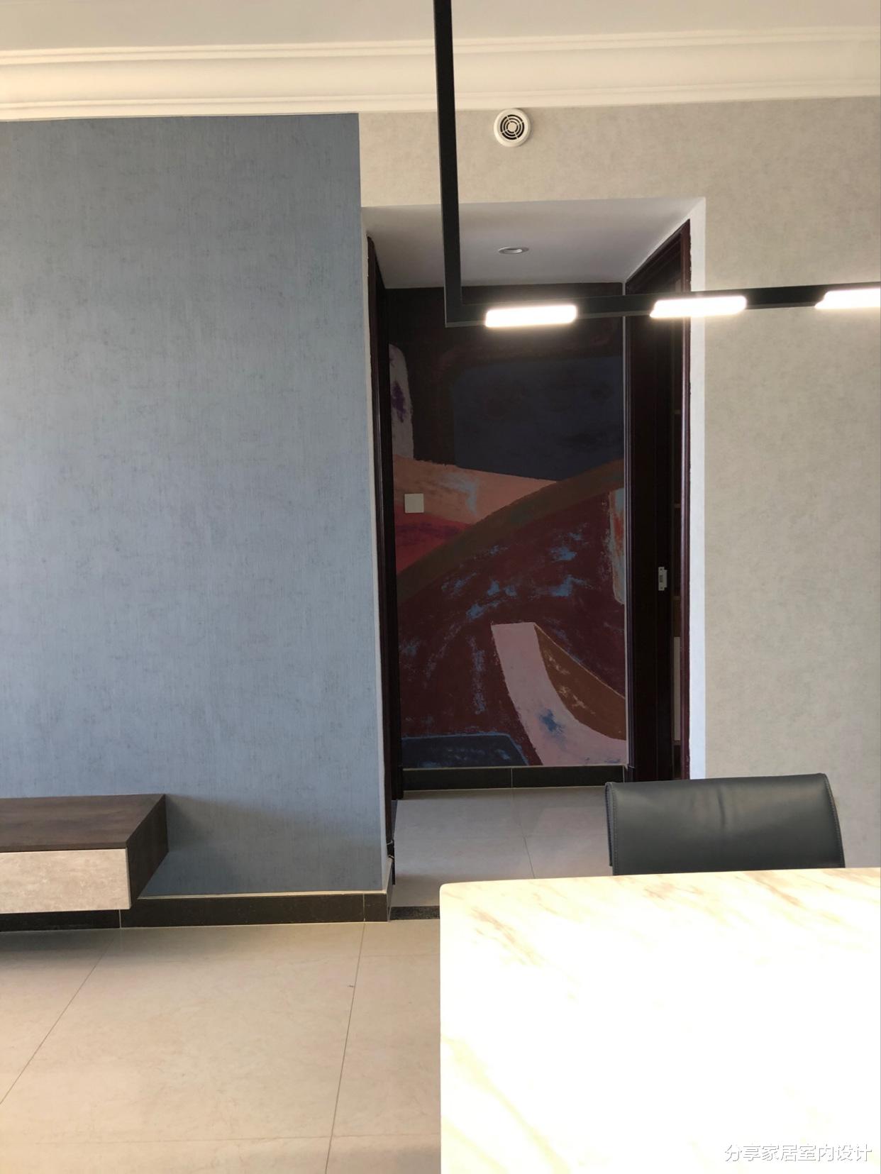 ##改造后的恒大精装房,第一次见就很喜欢,贴墙布很有档次,晒晒!