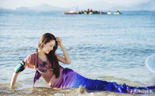 吉娜·爱丽丝▲郎朗送吉娜“美人鱼”泳衣，网友：看来嫁给钢琴王子也不容易