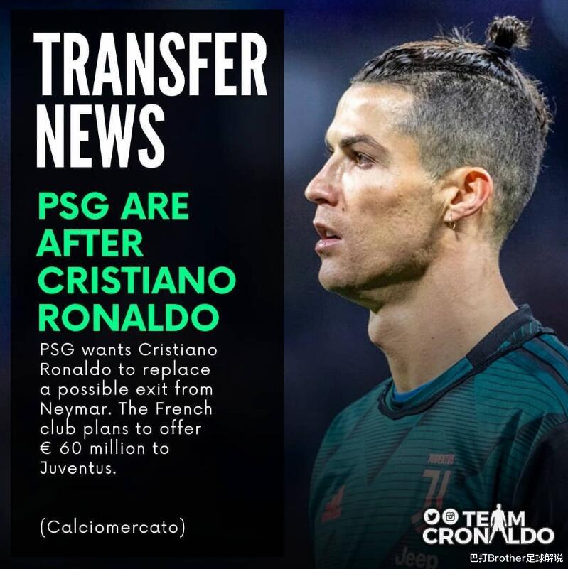 『C罗』MCN新三叉戟!纳赛尔盛赞C罗有目的,大巴黎对欧冠虎视眈眈