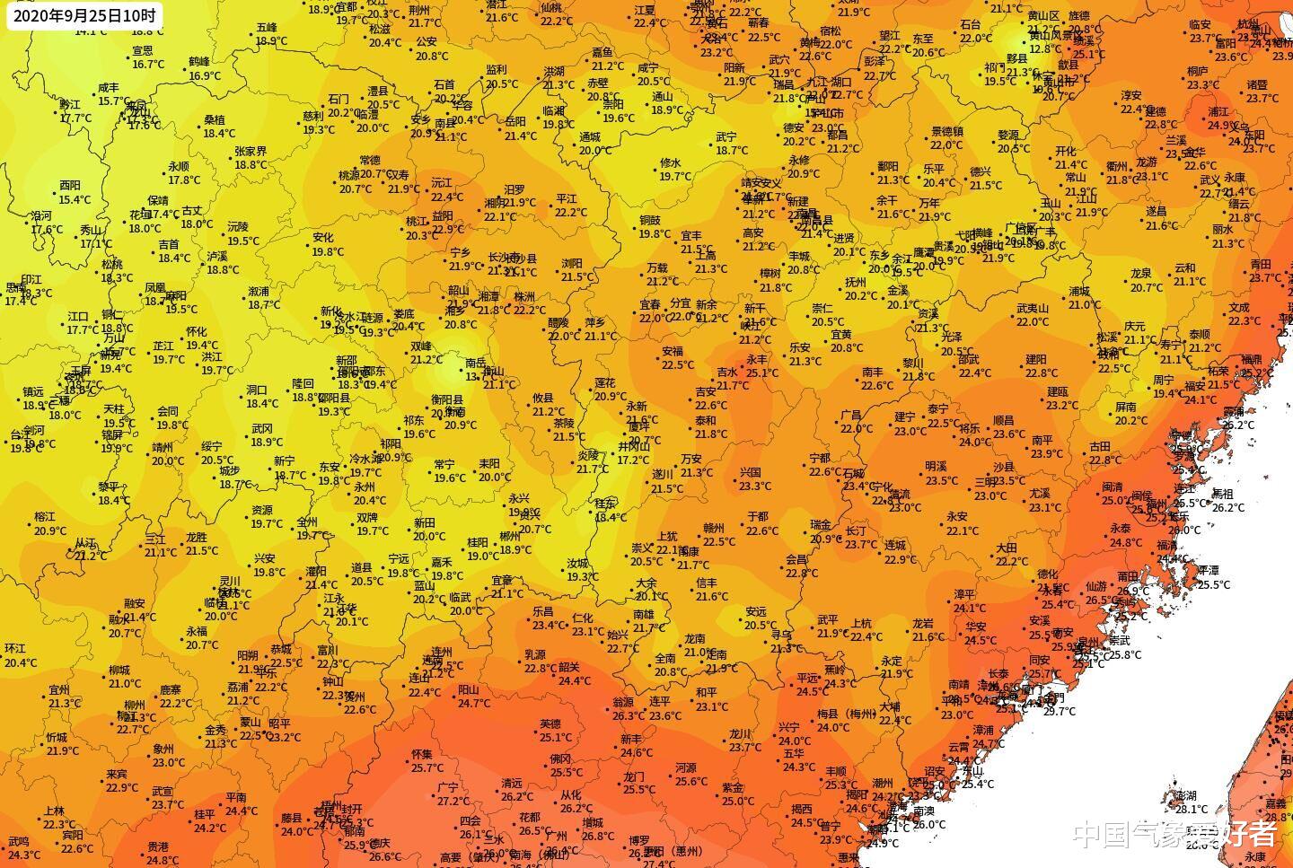 中国气象爱好者|67年来最早！江西南昌提前入秋，拉尼娜下，今年南方会把你冻哭吗