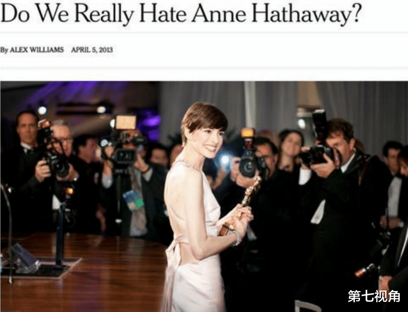 從公認的“好萊塢公主”到全民討厭，安妮海瑟薇到底做錯瞭什麼？-圖6