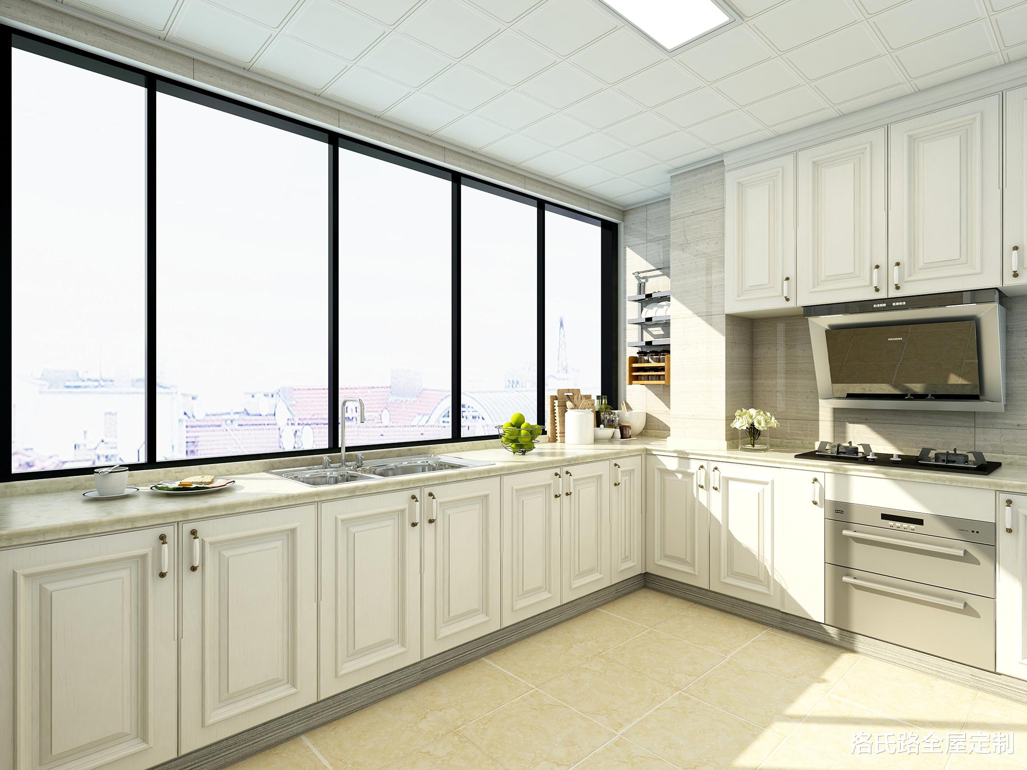 [儿童房]135㎡简欧三口之家，仅用10万装出豪宅感，一进门就被治愈了