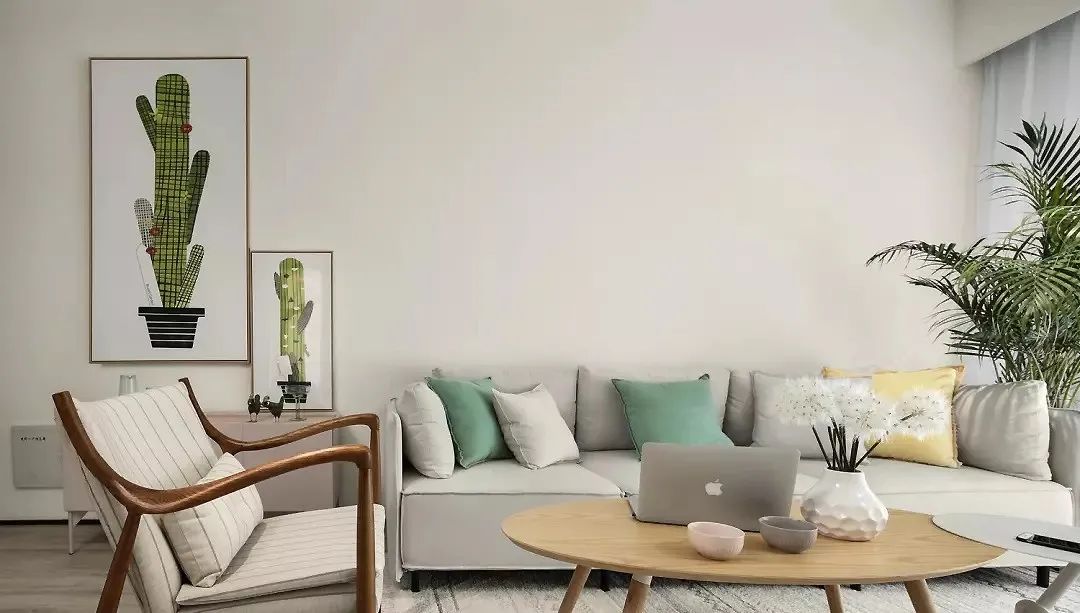 『』93㎡舒适北欧风格装修，打造温柔清爽的乐活小筑！