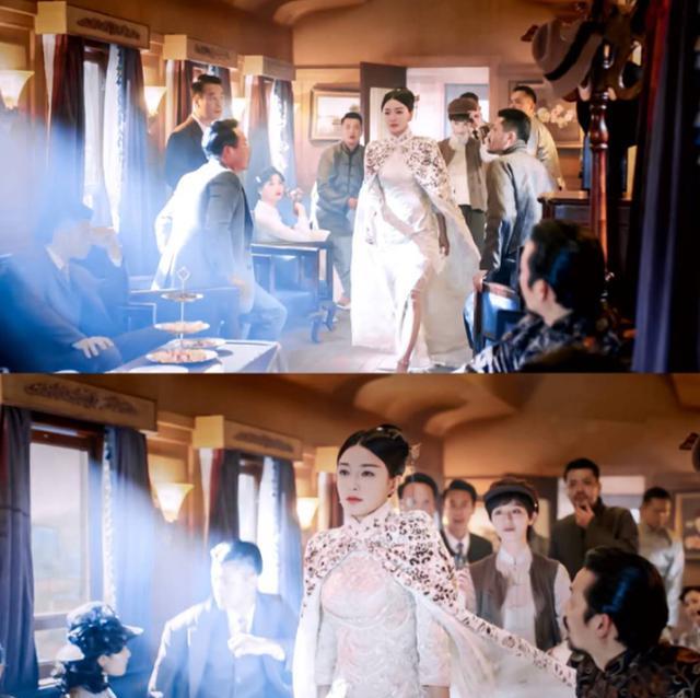 「秦岚」41岁秦岚新剧秒变民国名媛，旗袍造型惊艳众人，美艳又端庄